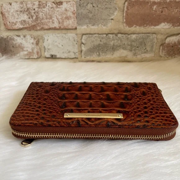 Brahmin Suri Melbourne Leather Zip-Around Wallet - Picture 6 of 12